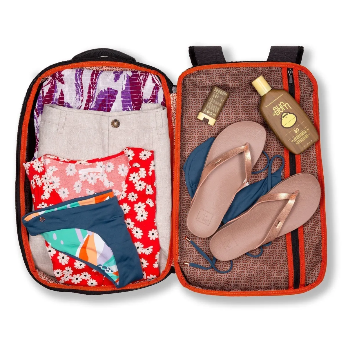 Effizientes Verpacken von Kleidung und Accessoires